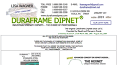 Desktop Screenshot of duraframedipnet.com